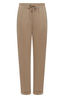 Хлопковые брюки Brunello Cucinelli