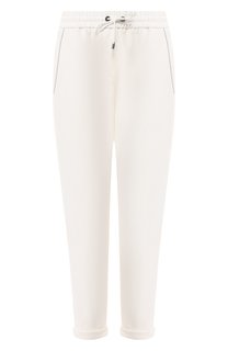 Хлопковые брюки Brunello Cucinelli