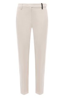 Хлопковые брюки Brunello Cucinelli