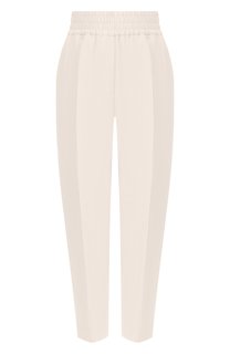 Брюки из смеси вискозы и льна Brunello Cucinelli