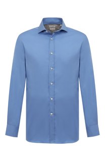 Хлопковая рубашка Brunello Cucinelli
