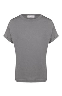 Топ из кашемира и шелка Brunello Cucinelli