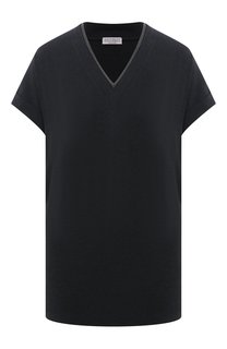 Хлопковая футболка Brunello Cucinelli