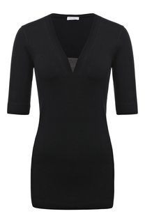 Хлопковый пуловер Brunello Cucinelli