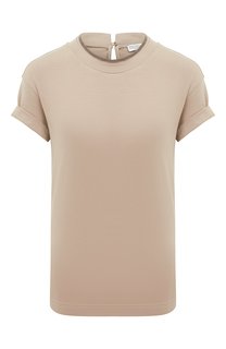 Хлопковая футболка Brunello Cucinelli