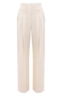 Брюки из вискозы и льны Brunello Cucinelli