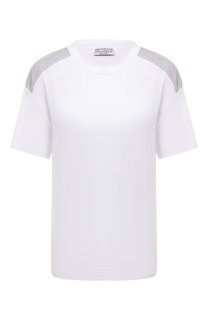 Хлопковая футболка Brunello Cucinelli