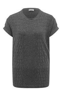 Хлопковая футболка Brunello Cucinelli