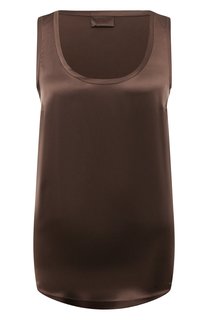 Шелковый топ Brunello Cucinelli