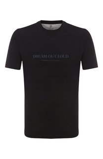 Хлопковая футболка Brunello Cucinelli