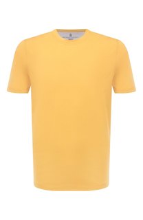 Хлопковая футболка Brunello Cucinelli