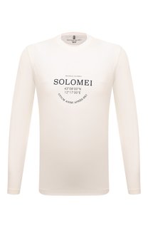Хлопковый лонгслив Brunello Cucinelli