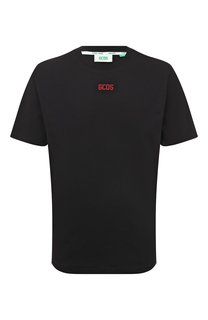 Хлопковая футболка GCDS