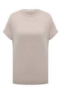 Топ из кашемира и шелка Brunello Cucinelli