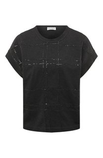 Хлопковая футболка Brunello Cucinelli
