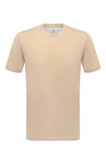Хлопковая футболка Brunello Cucinelli