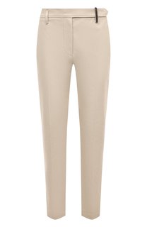 Хлопковые брюки Brunello Cucinelli