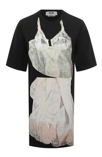 Хлопковое платье MSGM