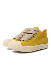 Замшевые кеды Rick Owens