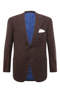 Пиджак из кашемира и шерсти Kiton
