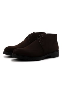Замшевые ботинки Ermenegildo Zegna