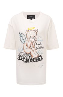 Хлопковая футболка DOMREBEL
