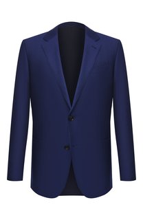 Пиджак из шерсти и шелка Ermenegildo Zegna