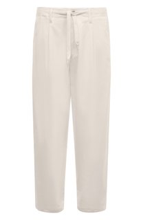 Хлопковые брюки Emporio Armani