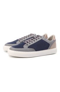 Комбинированные кеды Brunello Cucinelli