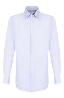 Хлопковая сорочка с воротником кент Brioni