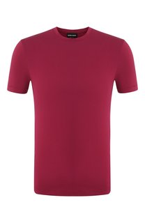 Футболка из вискозы Giorgio Armani