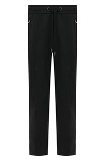Брюки из шерсти и хлопка Dolce & Gabbana