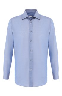 Сорочка из смеси хлопка и льна Brioni