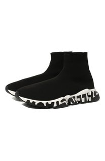 Текстильные кроссовки Speed Balenciaga