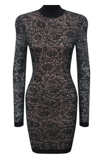 Платье из вискозы Balmain