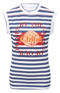 Хлопковый топ Chloé