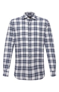 Хлопковая рубашка Ermenegildo Zegna