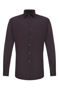 Хлопковая рубашка Ermenegildo Zegna