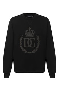 Хлопковый свитшот Dolce & Gabbana