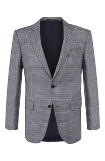 Пиджак из смеси шелка и шерсти Ermenegildo Zegna