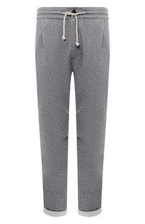 Хлопковые брюки Brunello Cucinelli