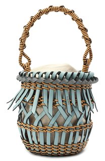 Сумка Bucket Fringes Loewe