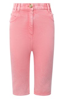 Джинсовые шорты Balmain