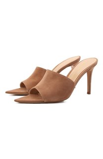 Замшевые мюли Alise 85 Gianvito Rossi
