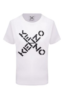 Хлопковая футболка Kenzo Sport Kenzo