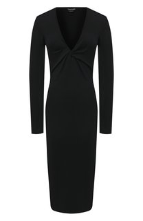 Платье из кашемира и шелка Tom Ford