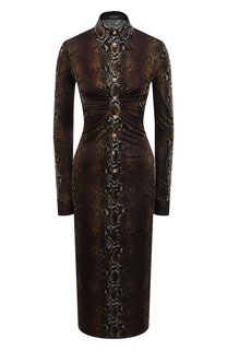 Платье из вискозы Versace