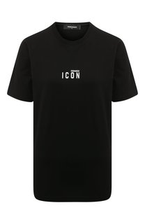Хлопковая футболка Dsquared2