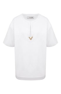 Хлопковая футболка Valentino
