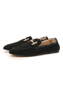 Замшевые лоферы Tod’s Tods